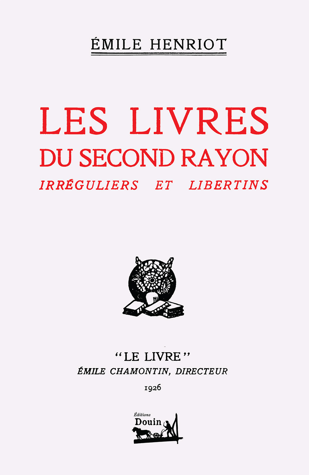 Les livres du second rayon