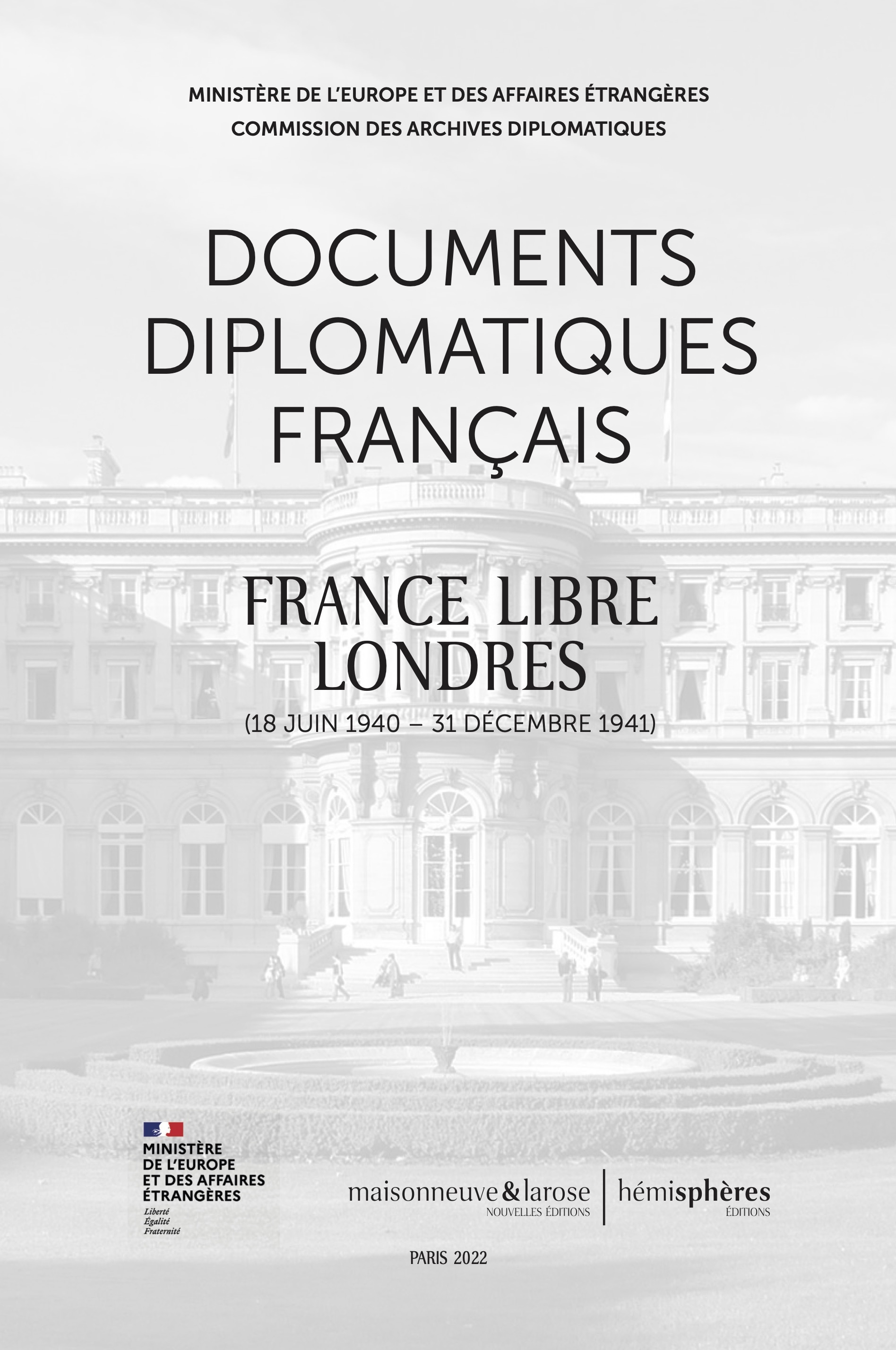 Documents diplomatiques français