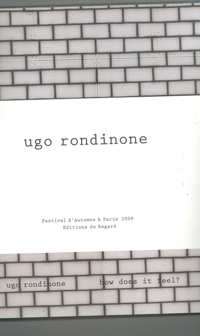 Ugo Rondine. How does it feel ?