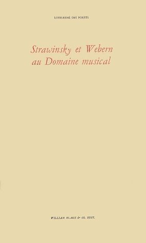 Stravinski et Webern au Domaine musical