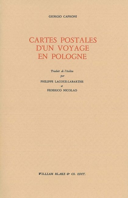 Cartes postales d'un voyage en Pologne