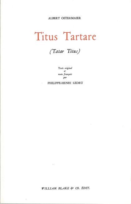 Titus Tartare
