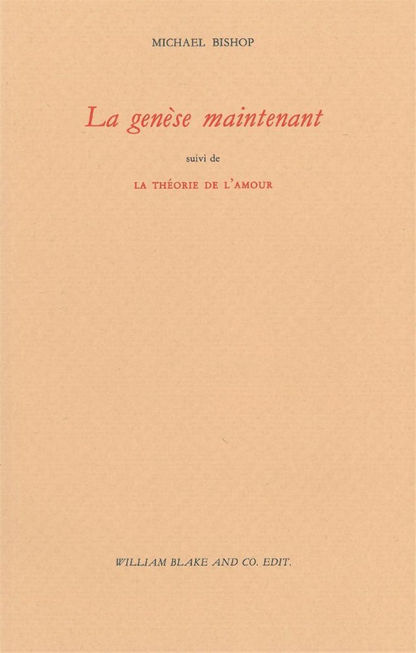 La Genese Maintenant