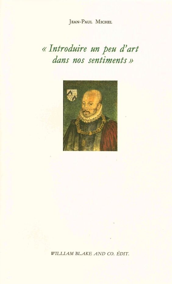 Introduire un peu d'art dans nos sentiments