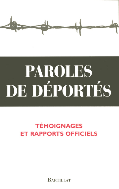 PAROLES DE DEPORTES TEMOIGNAGES ET RAPPORTS OFFICIELS