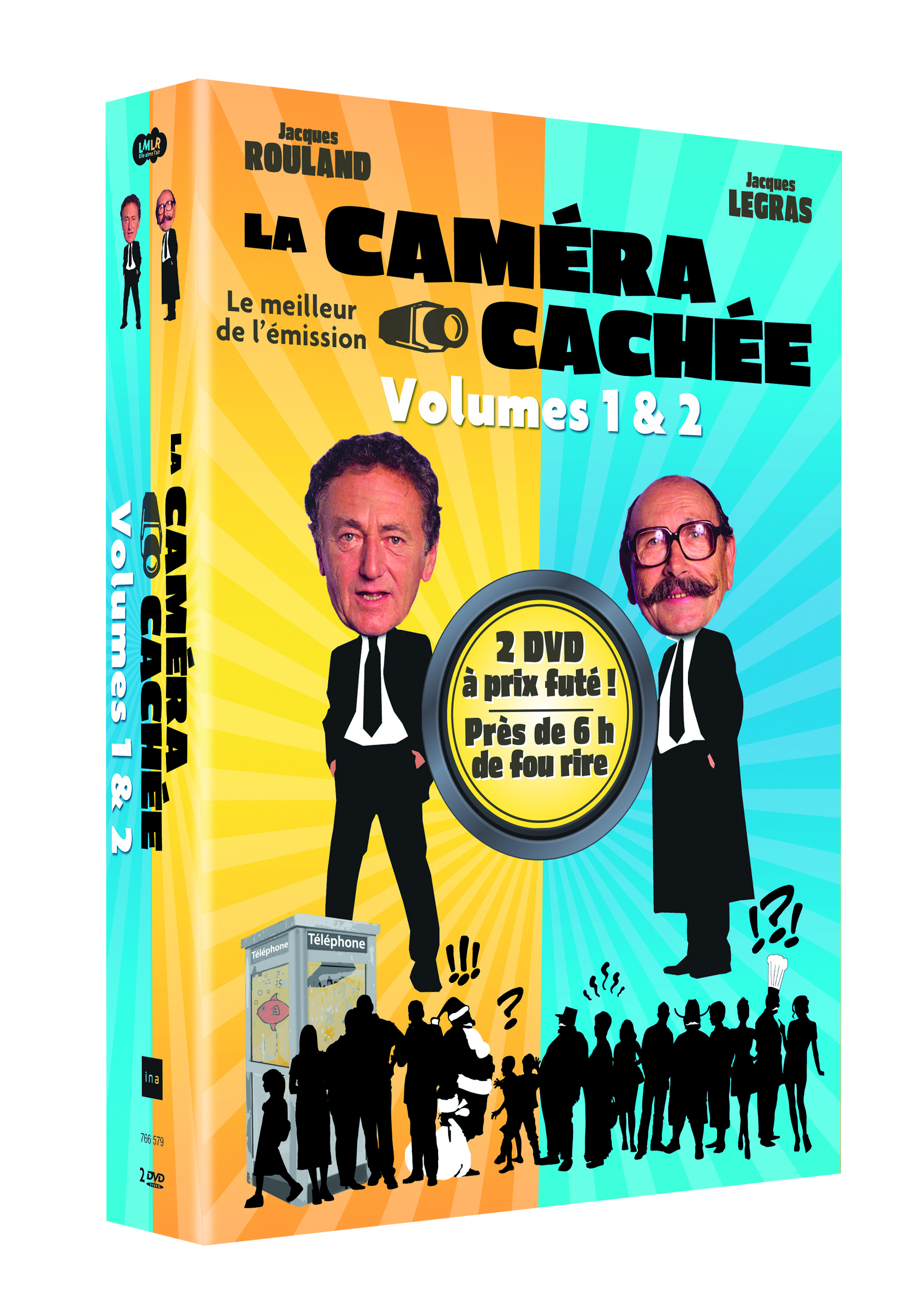 LA CAMERA CACHEE V1 + V2 -2DVD
