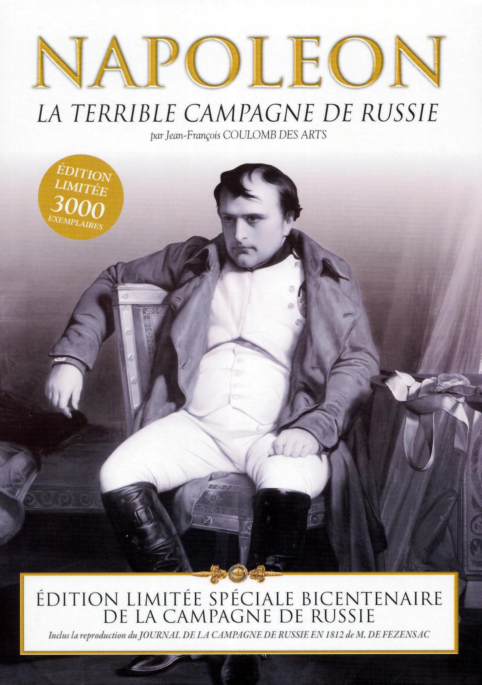 NAPOLEON : LA TERRIBLE CAMPAGNE DE RUSSIE - DVD + LIV
