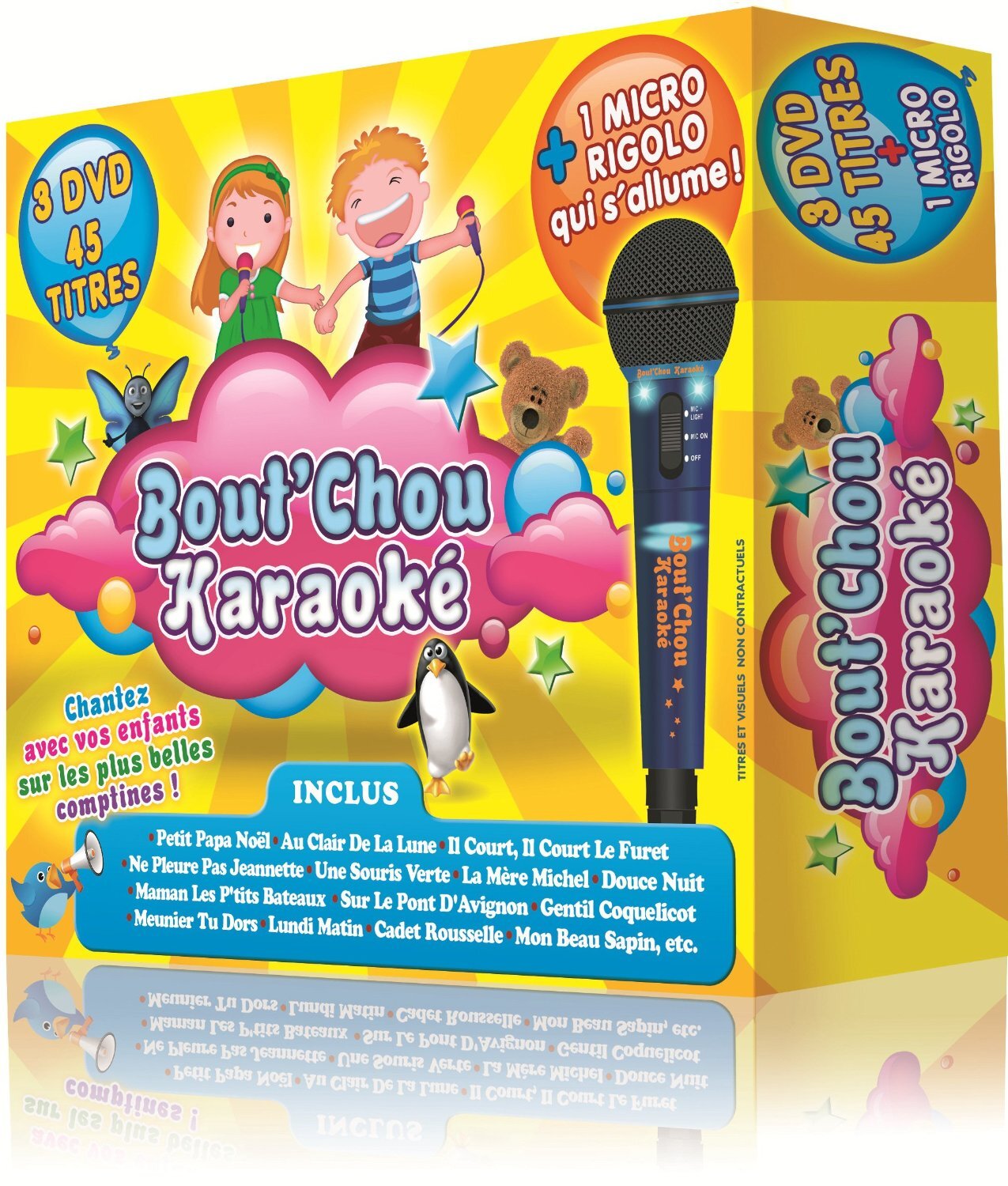 BOUT' CHOU KARAOKE - 3 DVD + MICRO