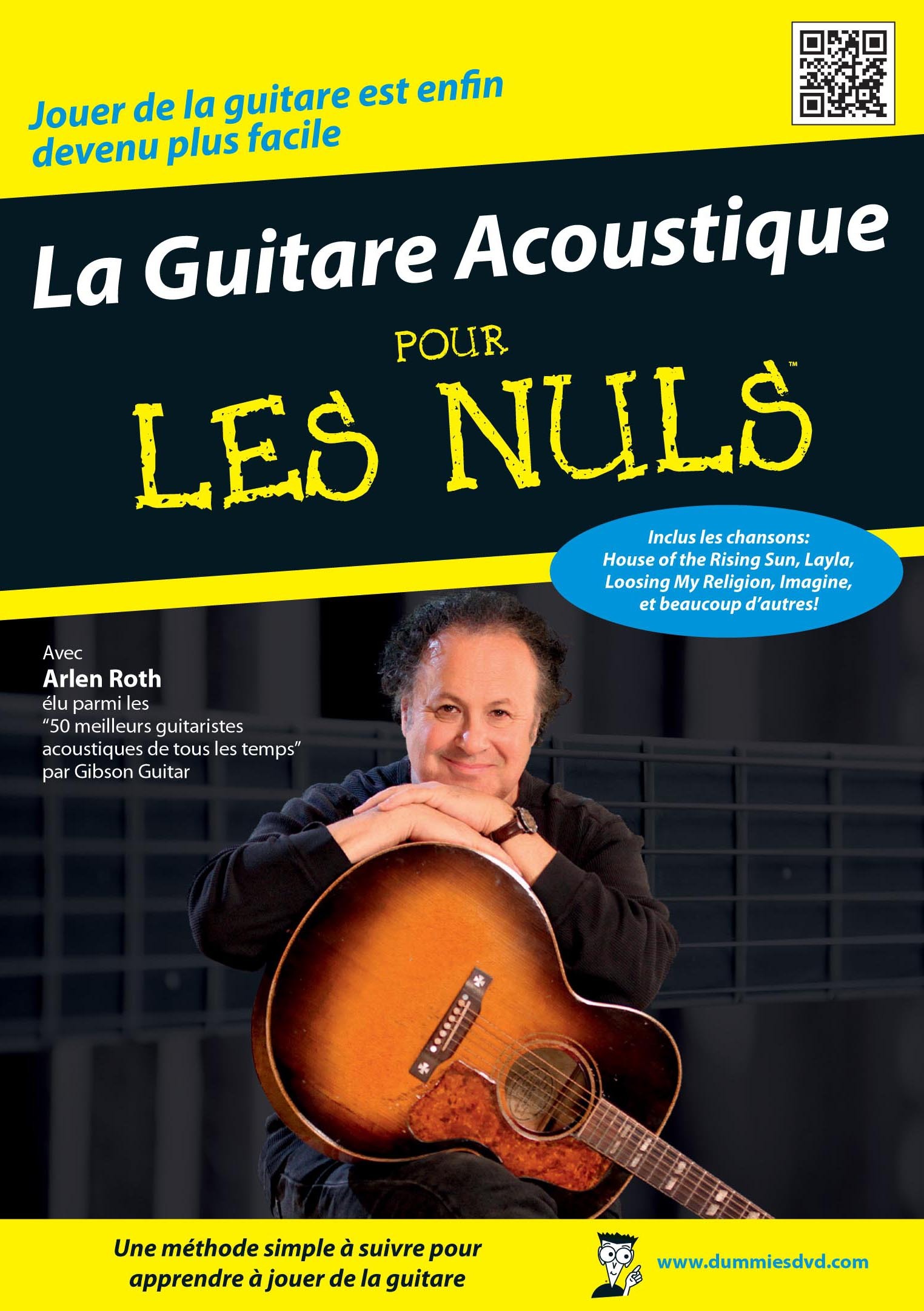 LA GUITARE ACOUSTIQUE - DVDPOUR LES NULS
