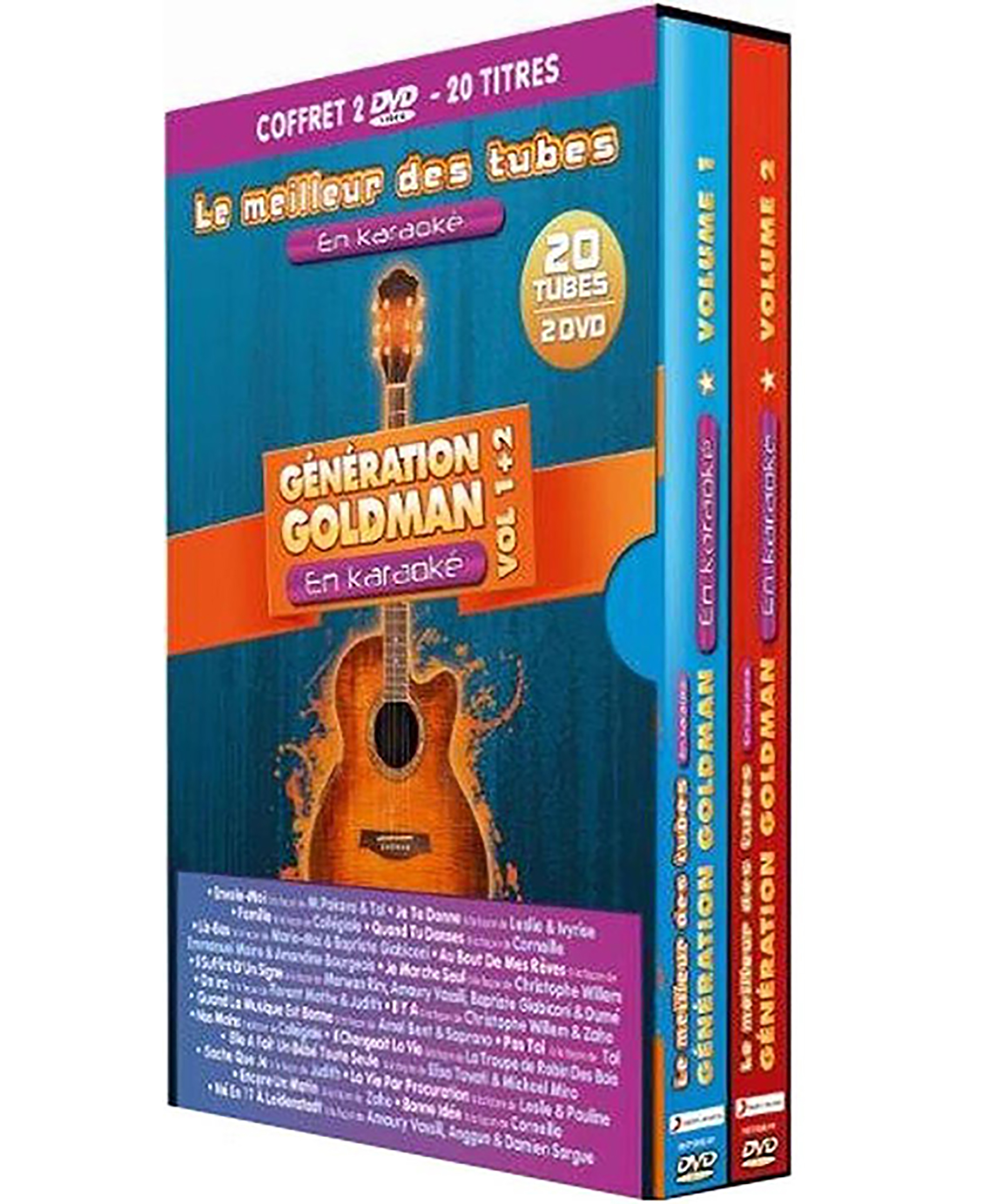 GENERATION GOLDMAN - 2 DVD