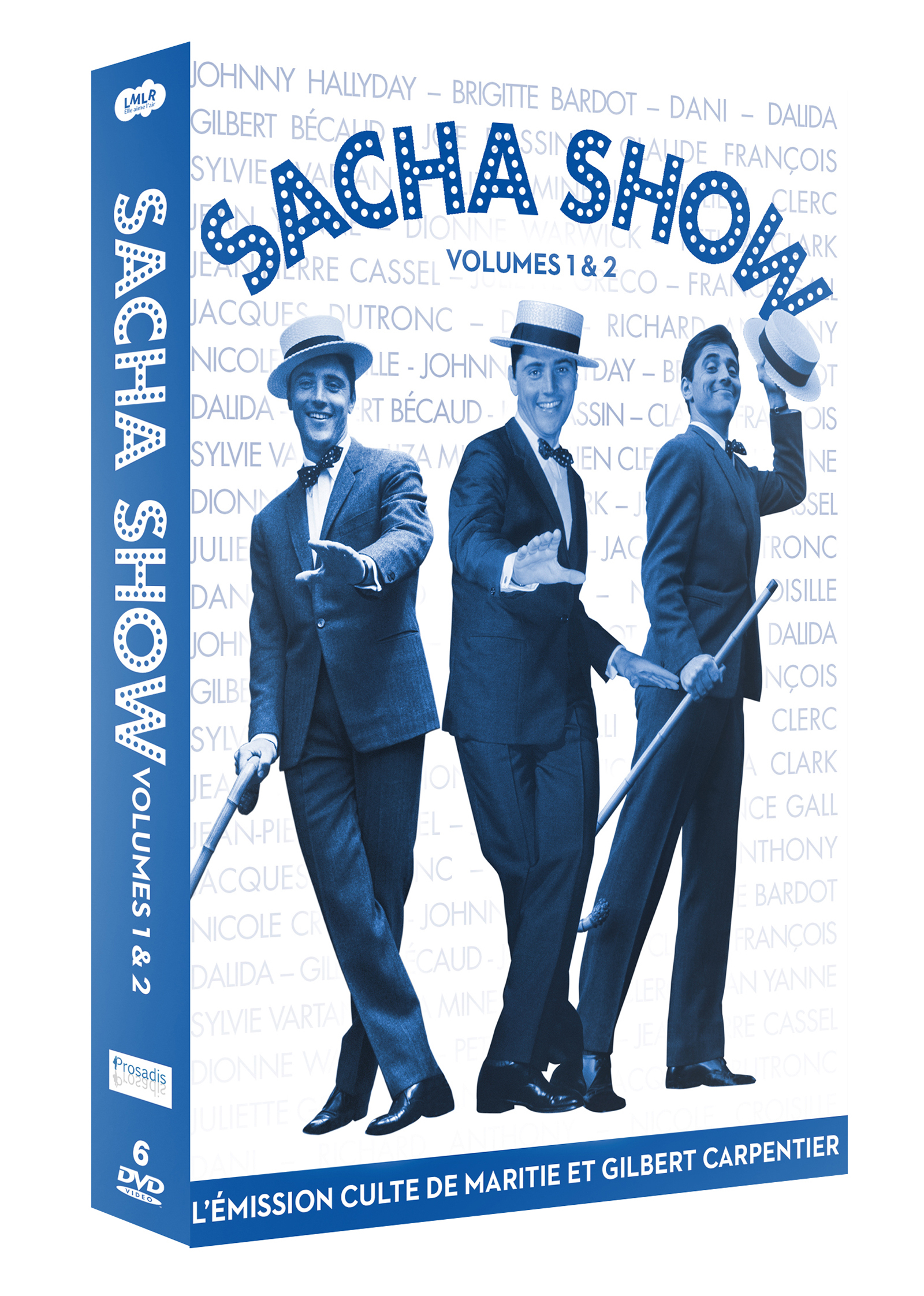 SACHA SHOW V1 ET V2 - 6 DVD