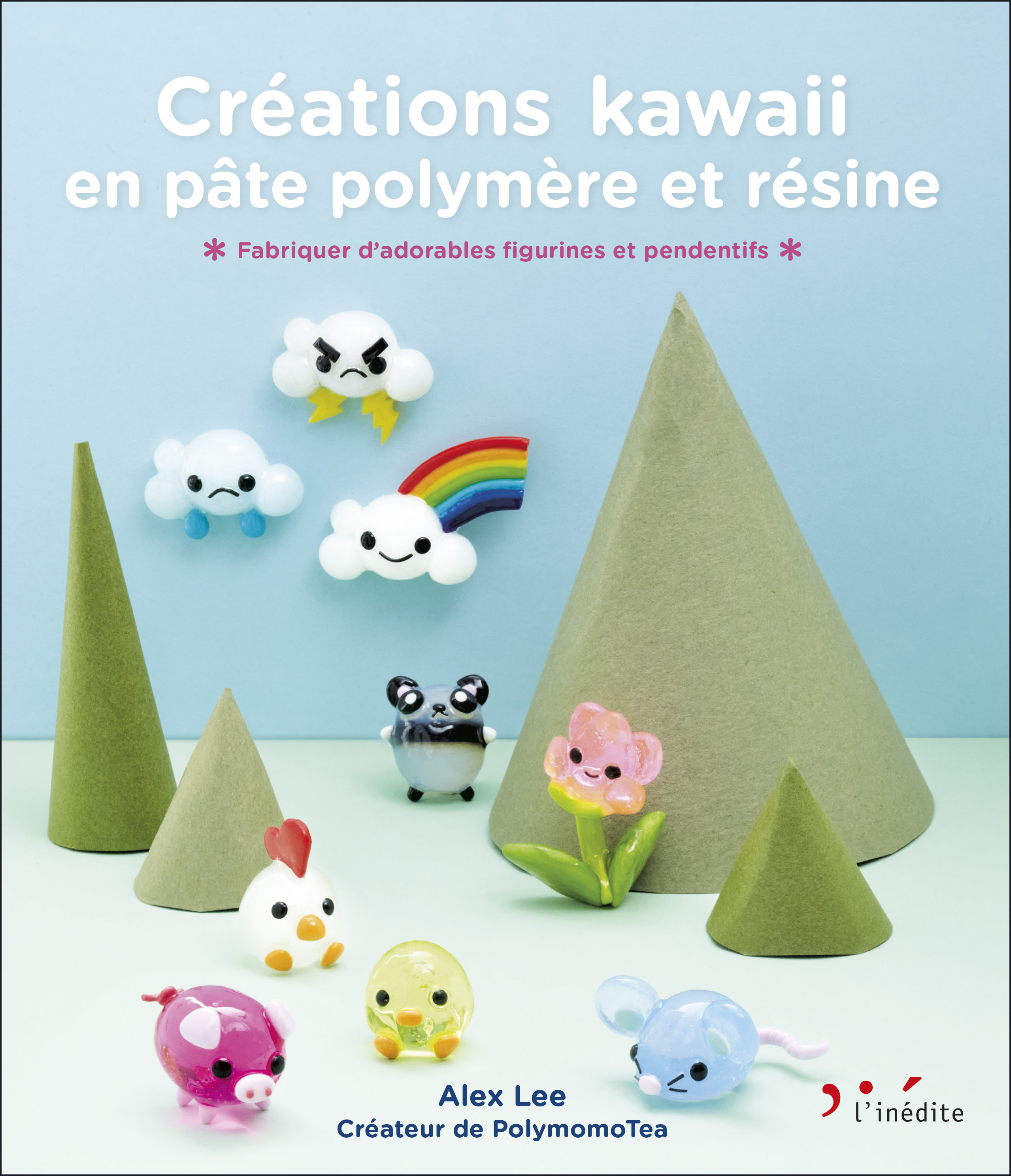 Créations kawaii en pâte polymère et résine