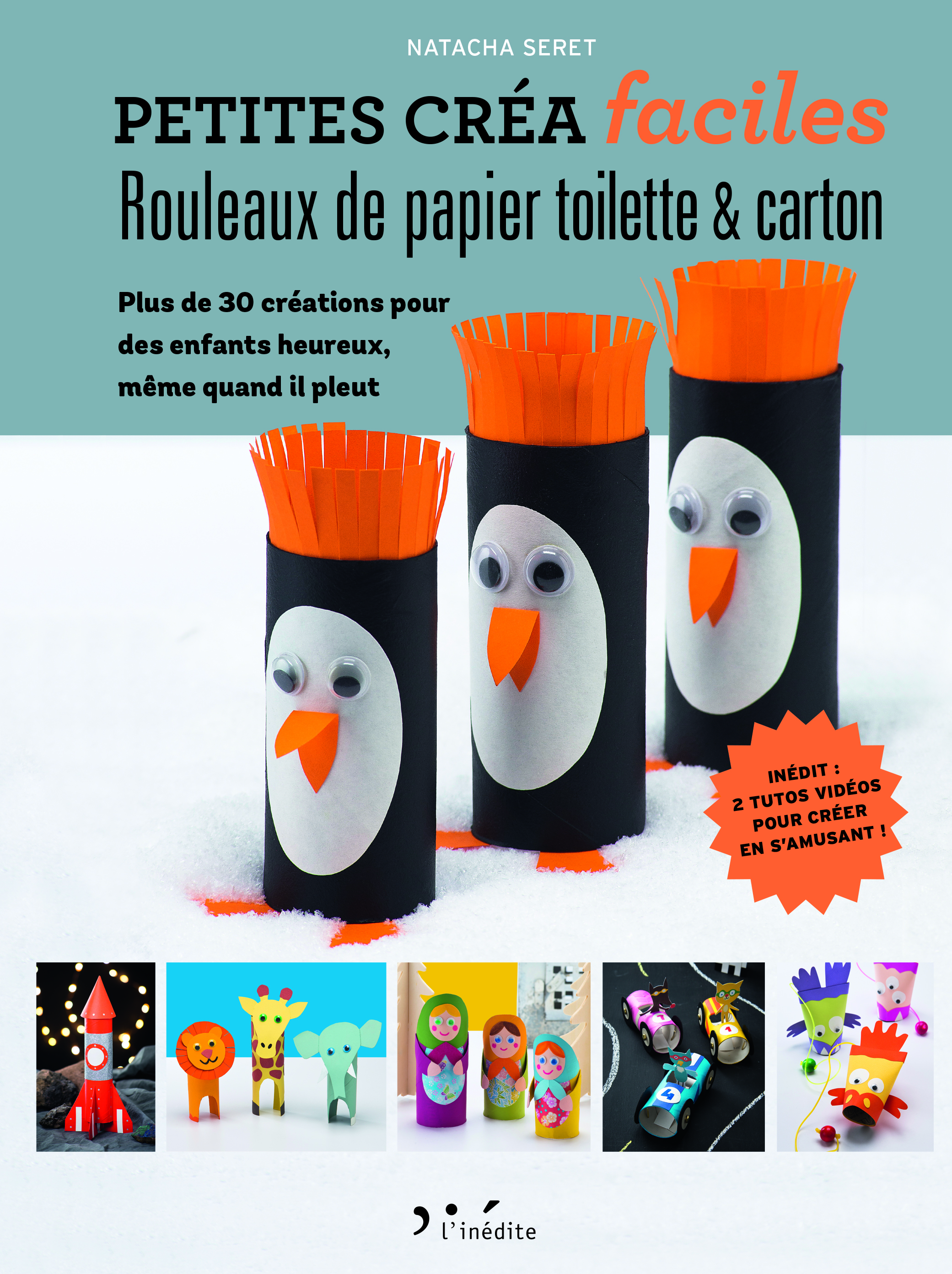 Rouleaux de papier toilette et carton