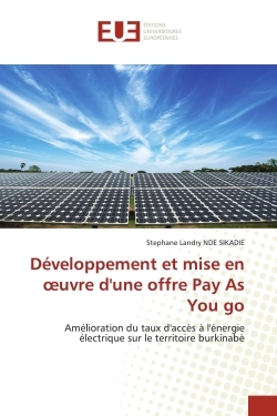 Développement et mise en oeuvre d'une offre Pay As You go