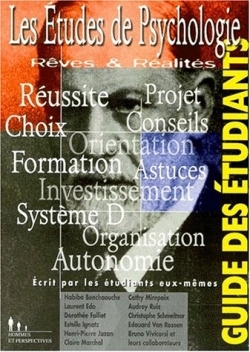 Les études de psychologie