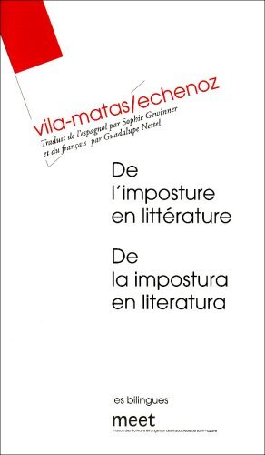 DE L'IMPOSTURE EN LITTERATURE