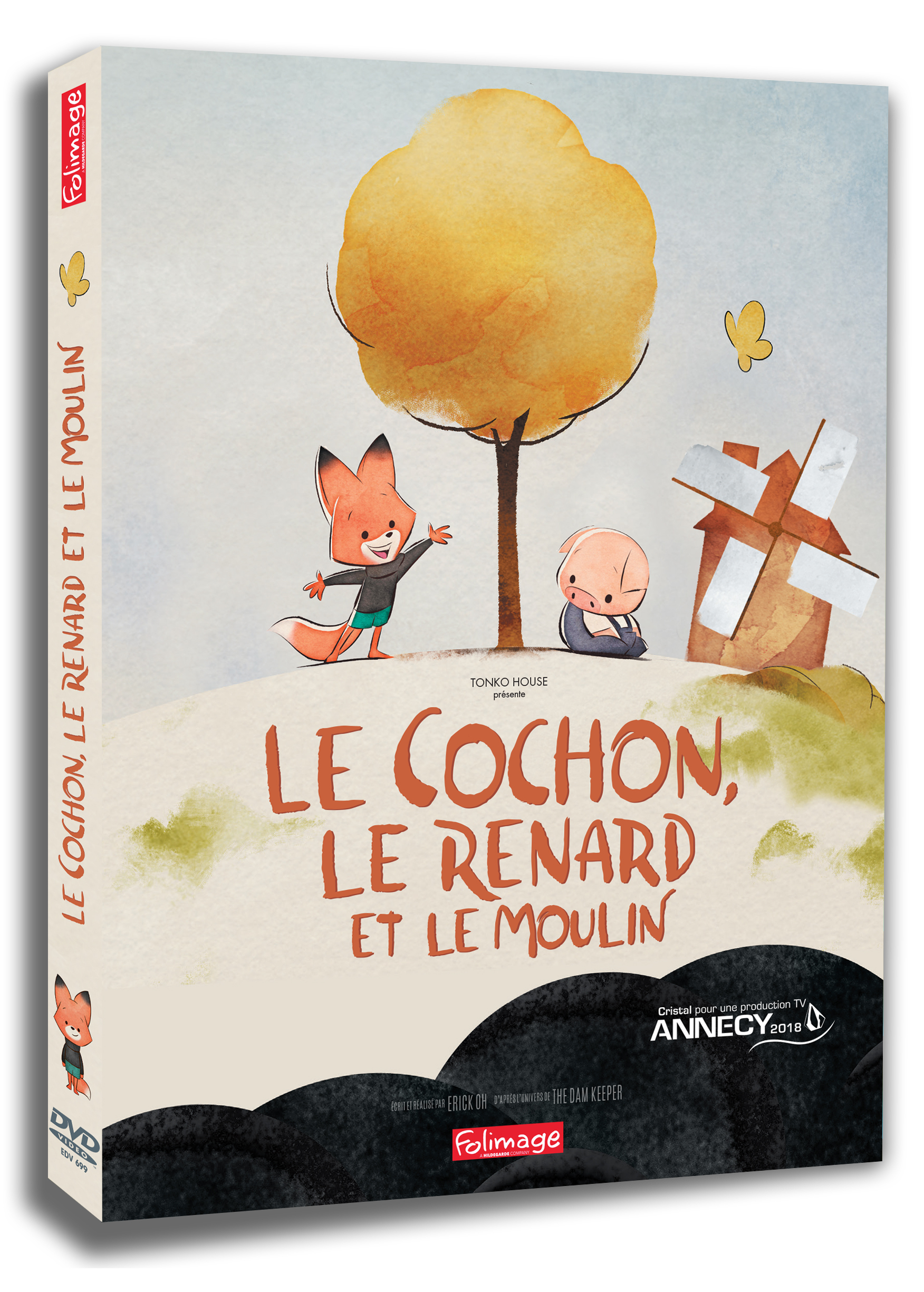 COCHON LE RENARD ET LE MOULIN (LE) - DVD