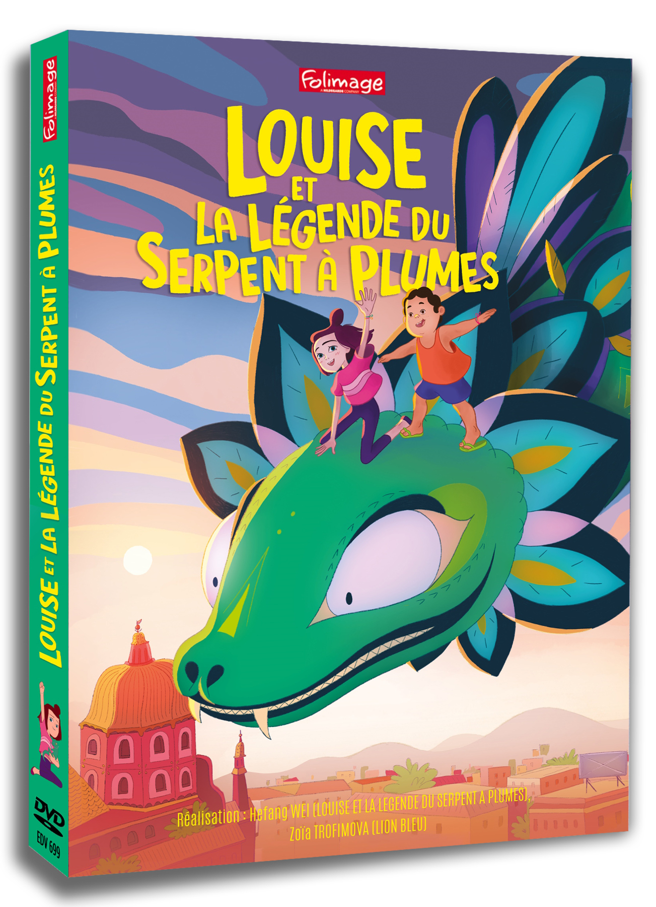 LOUISE ET LA LEGENDE DU SERPENT A PLUMES - DVD