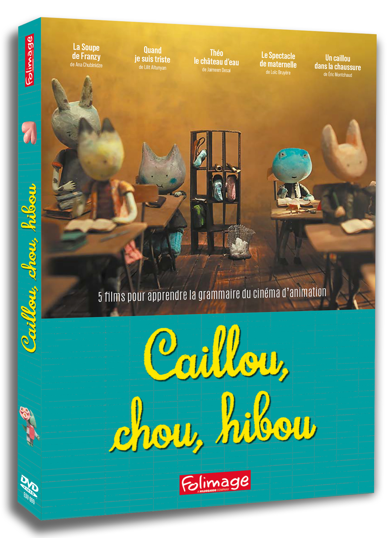 CAILLOU, CHOU, HIBOU - DVD