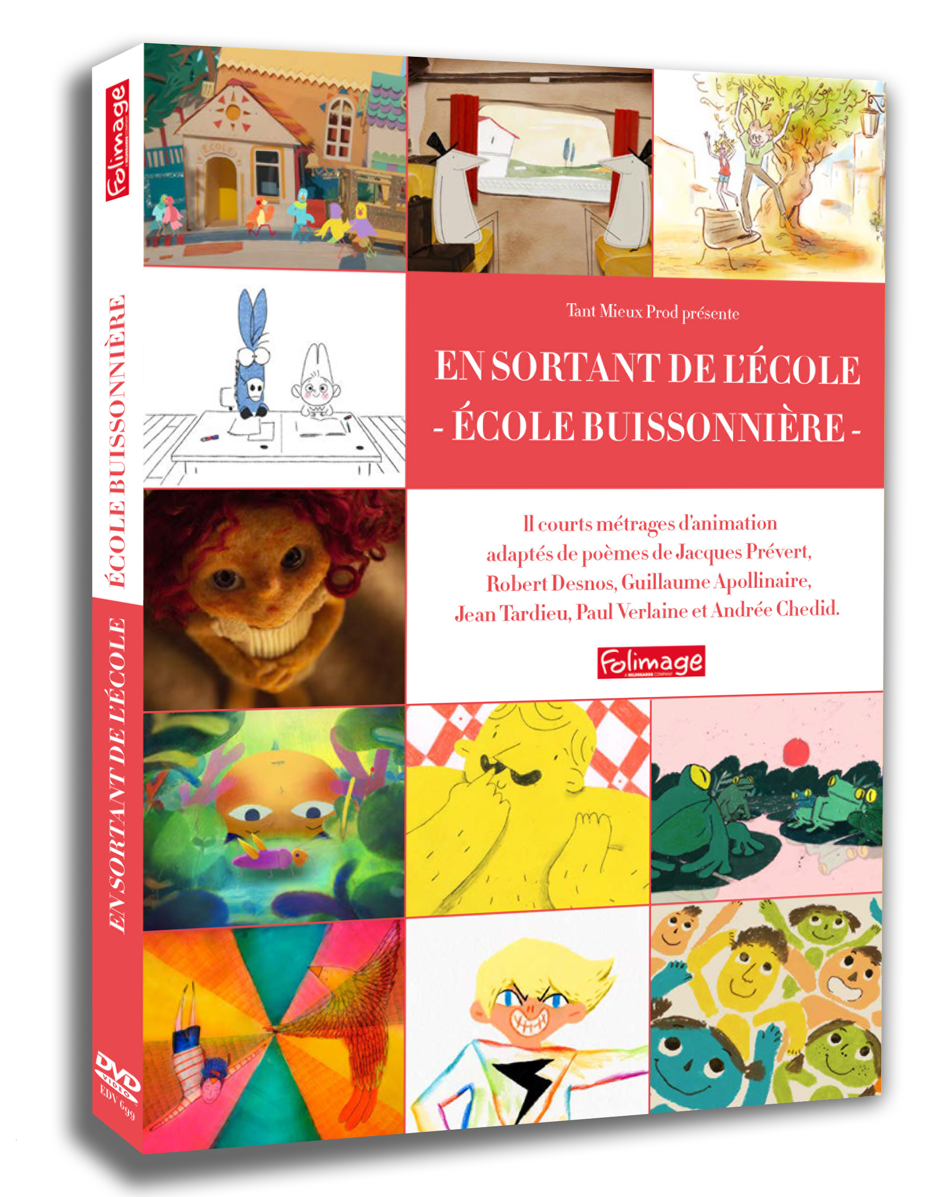 EN SORTANT DE L'ECOLE - COLLECTION ECOLE BUISSONNIERE - DVD