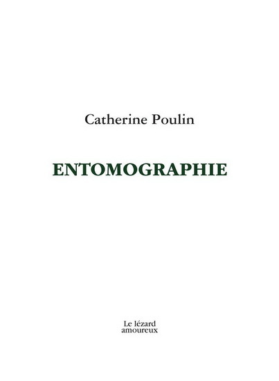 ENTOMOGRAPHIE
