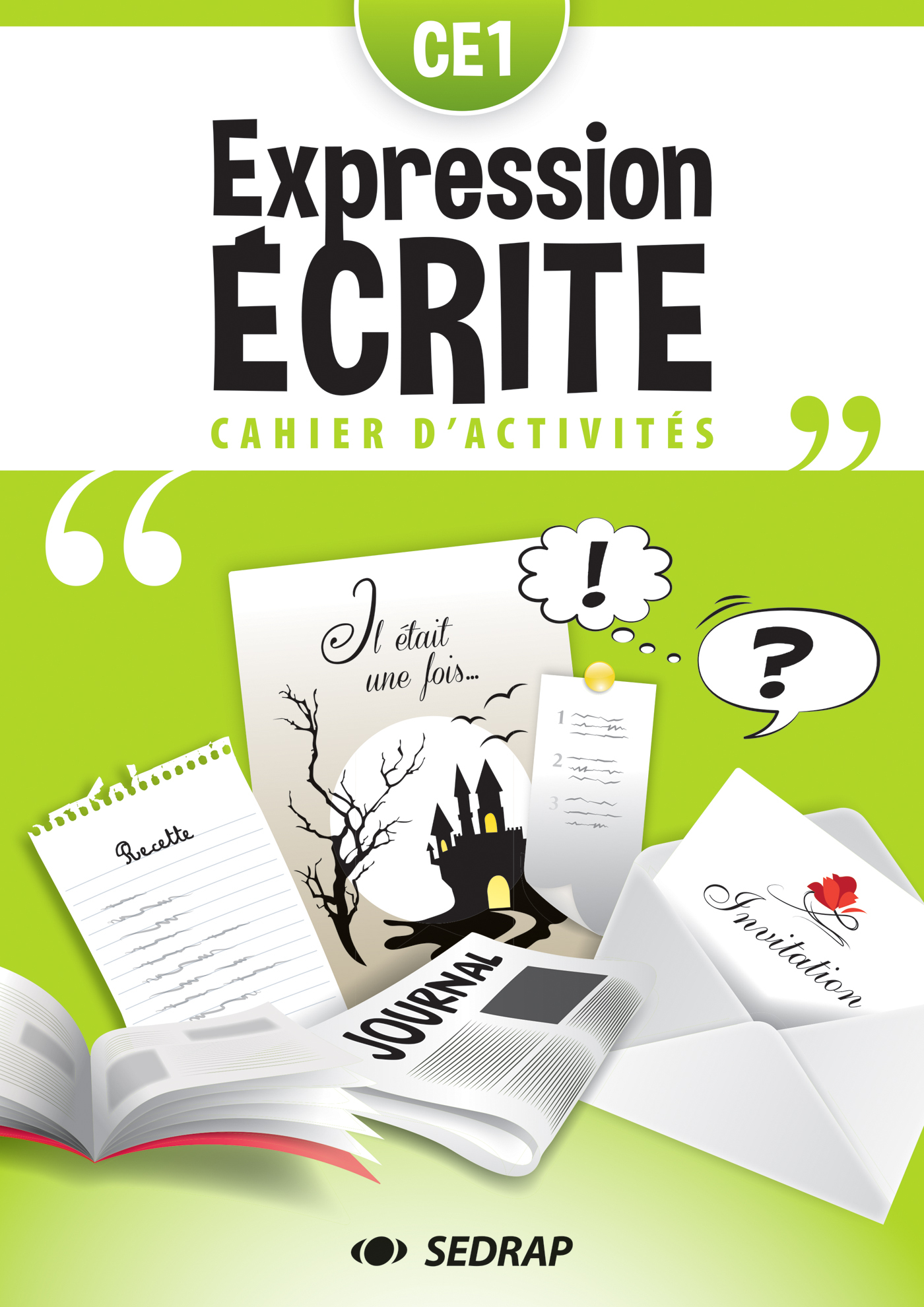 CAHIER D'EXPRESSION ECRITE CE1 - L'UNITE
