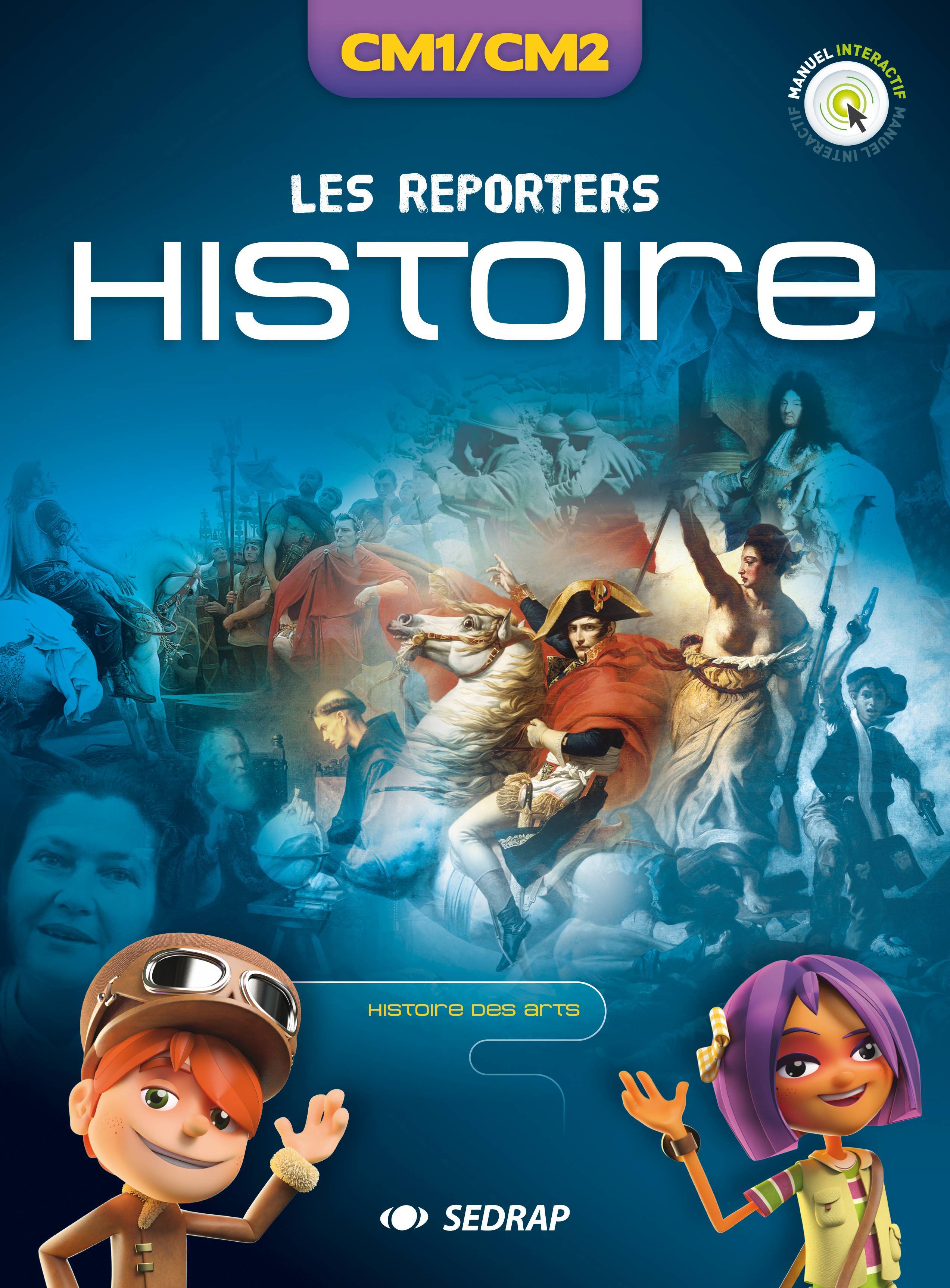 LES REPORTERS HISTOIRE - LOTS DE 20 MANUELS + VERSION INTERACTIVE
