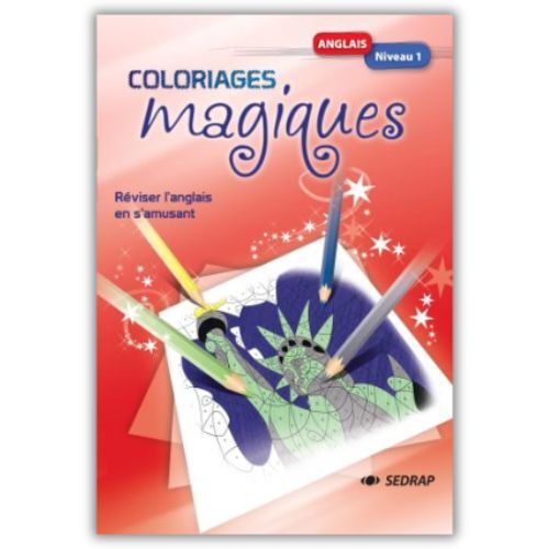 COLORIAGES MAGIQUES ANGLAIS Niveau 1