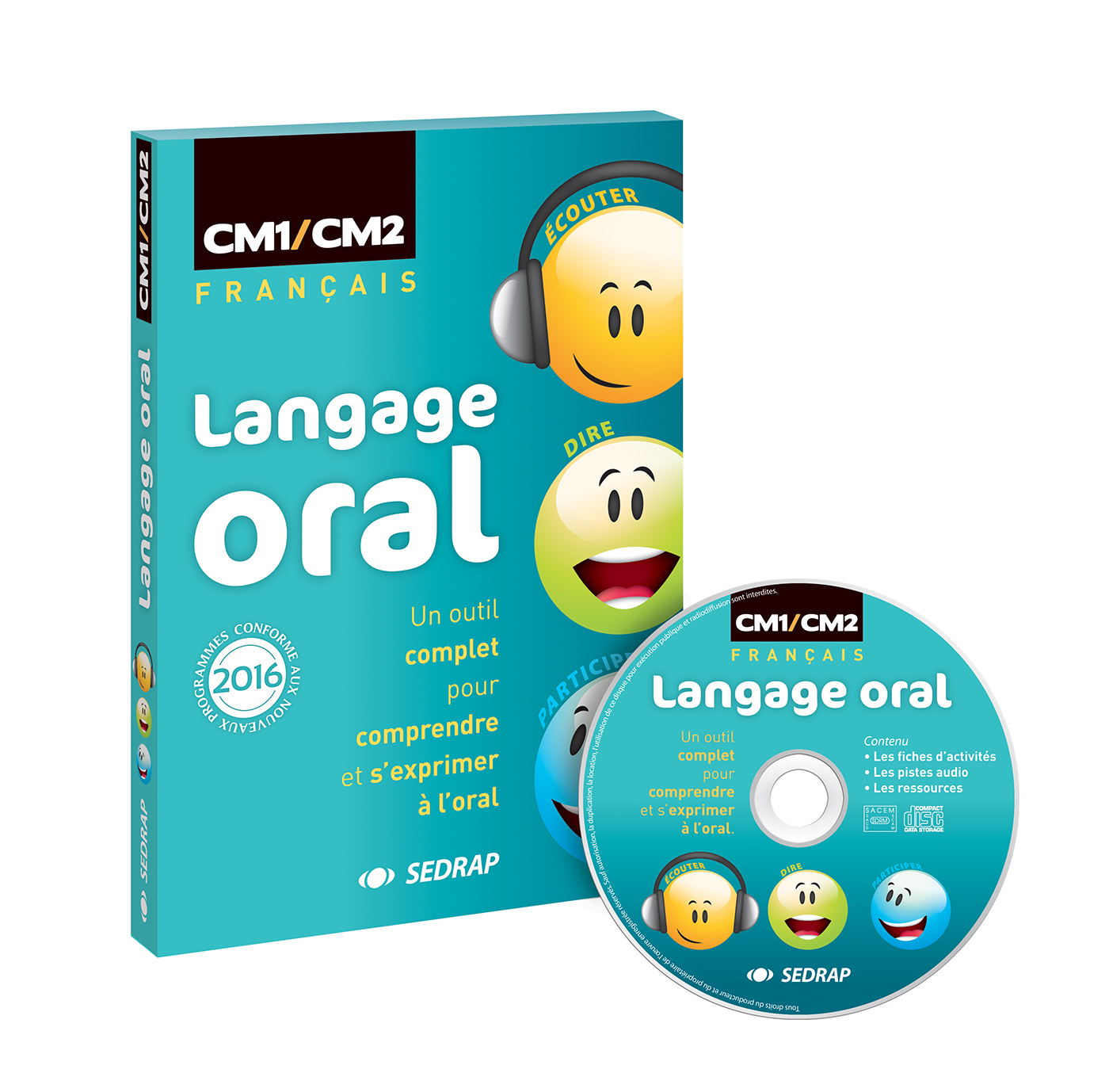 LANGAGE ORAL - BOITIER DVD + LIVRET CM1 CM2