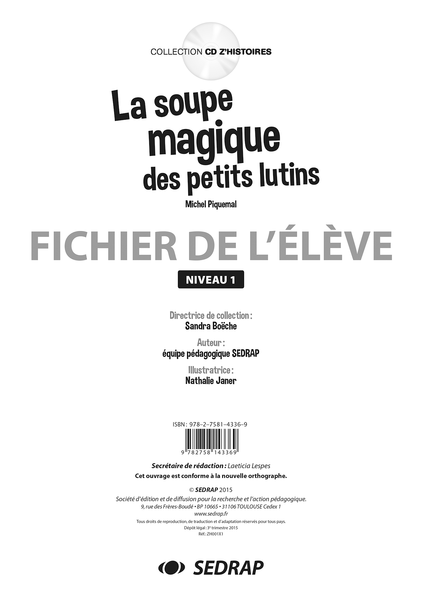 SOUPE MAGIQUE DES PETITS LUTINS - FICHIER GS