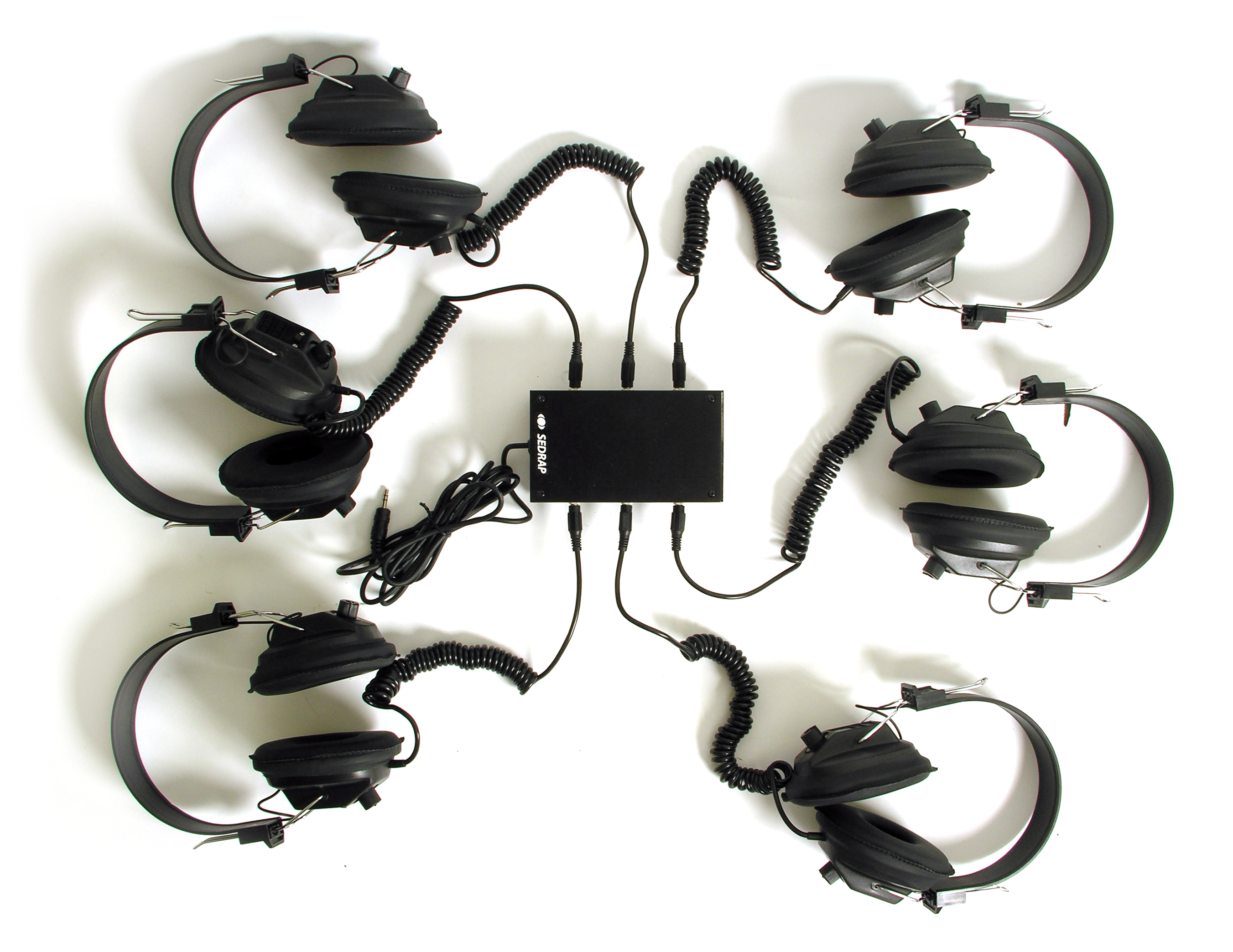 Le coin écoute universel : Lot de 6 CASQ + 1 REPART