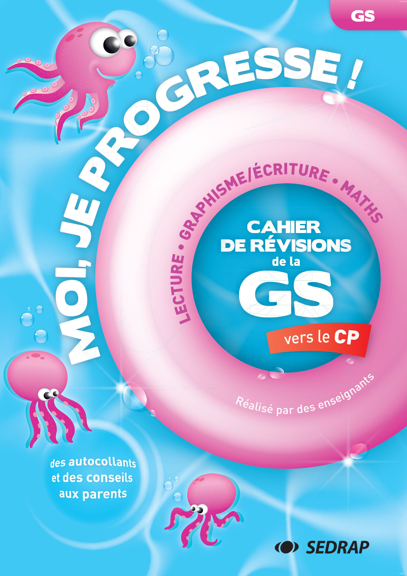 MOI JE PROGRESSE GS - CAHIER DE VACANCES