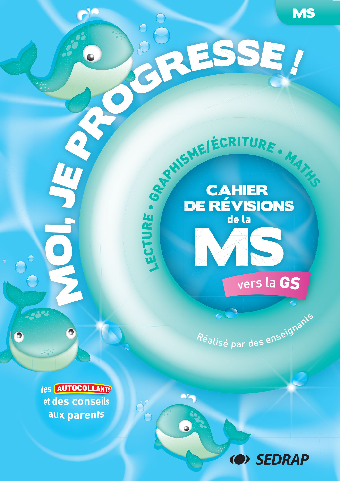 MOI JE PROGRESSE MS - CAHIER DE VACANCES