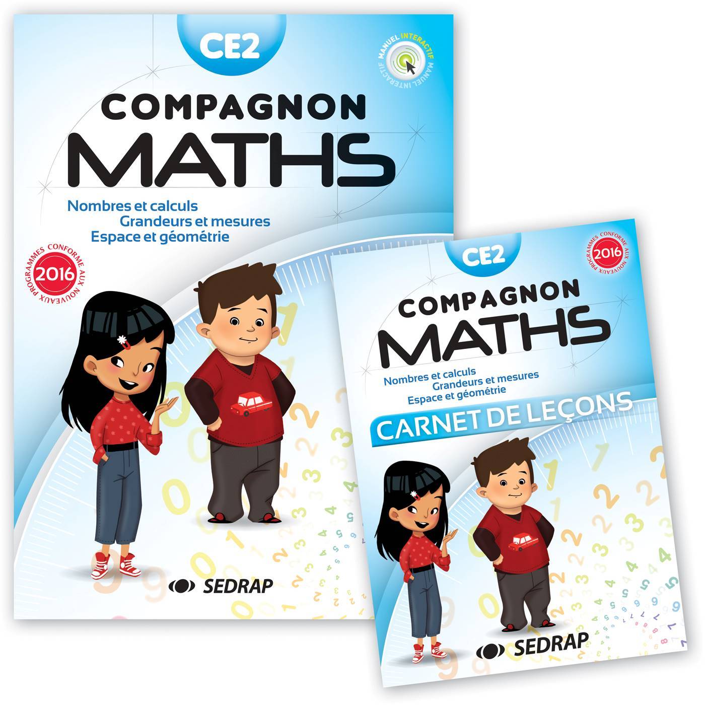 COMPAGNON MATHS CE2 MANUEL EDT 2017
