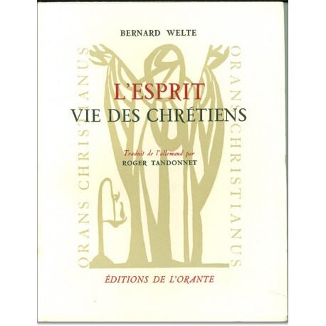 ESPRIT DES CHRETIENS (L')