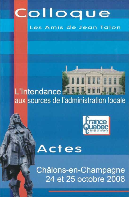 L'intendance aux sources de l'administration