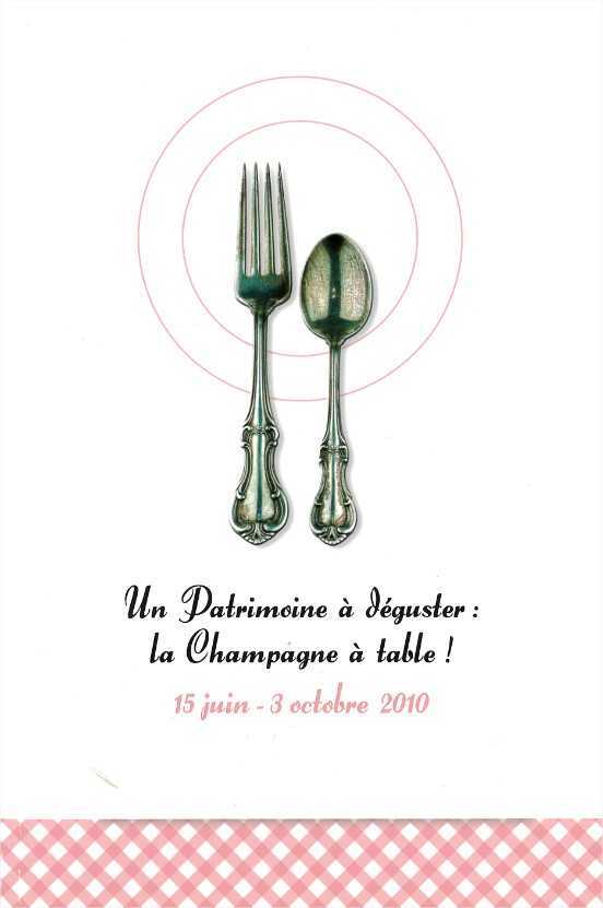 Un patrimoine a deguster : la champagne a table !