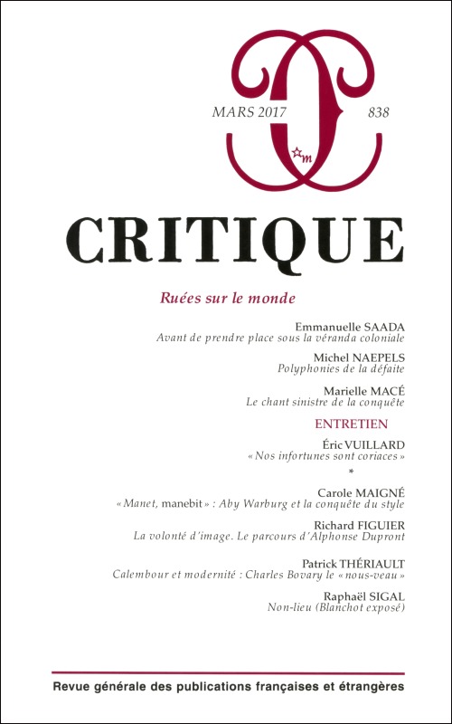 Critique 838