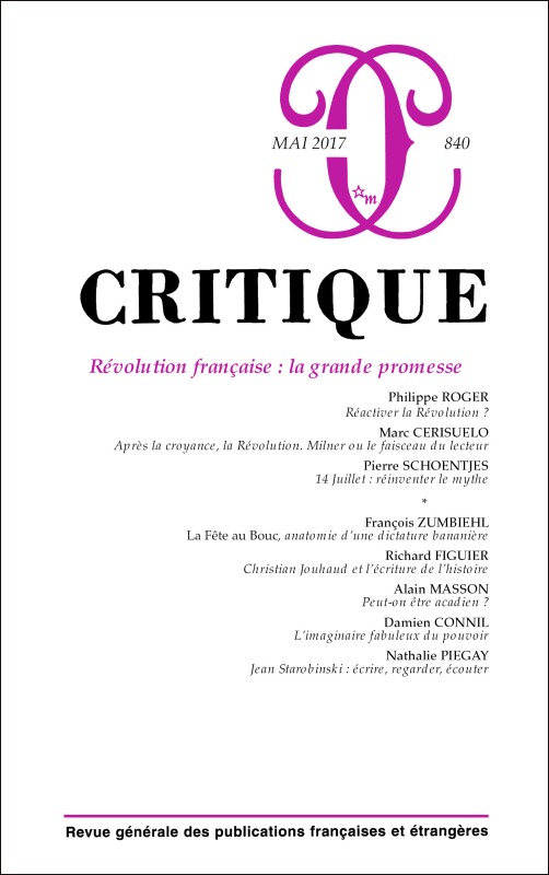 Critique 840