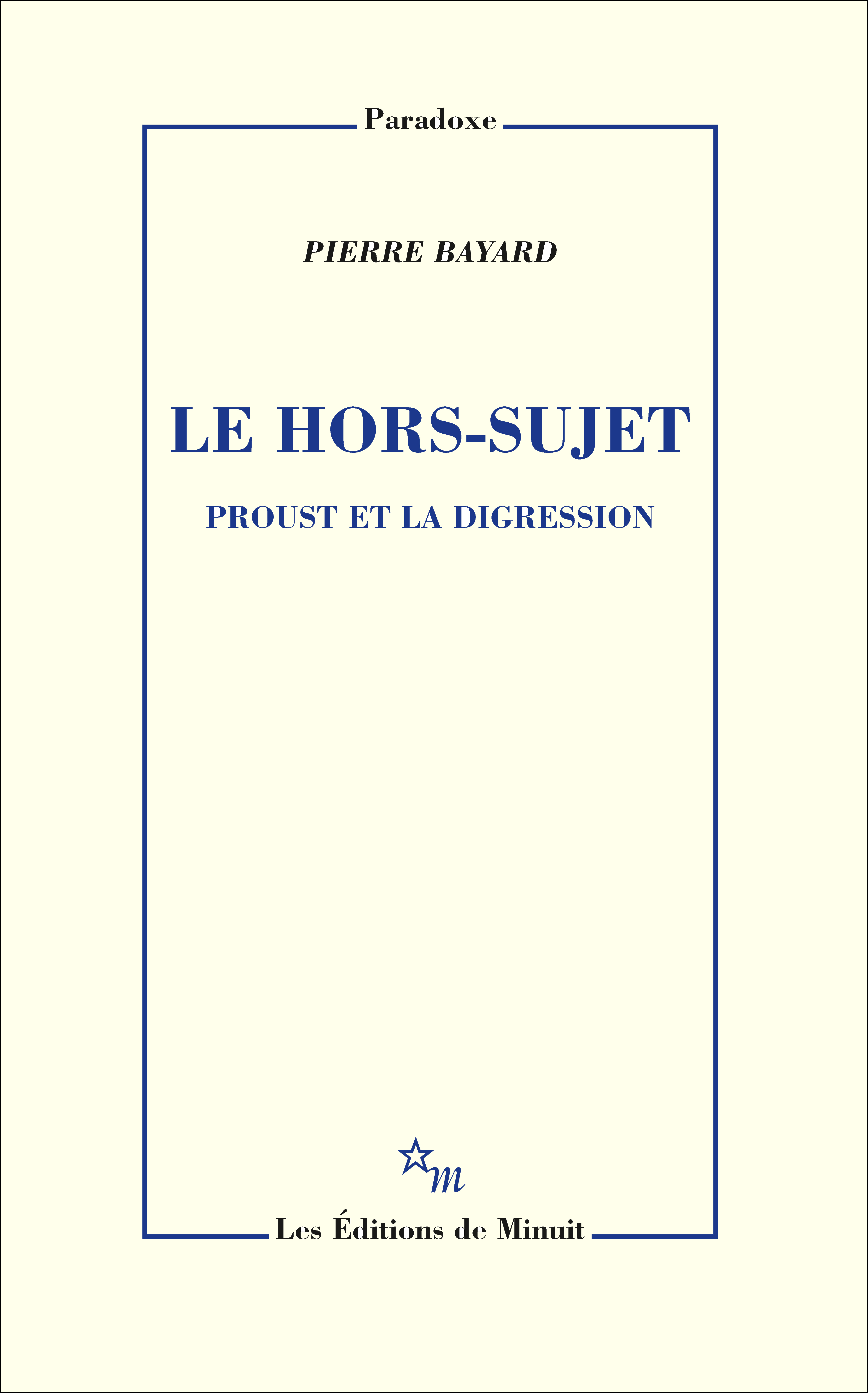 Le hors sujet