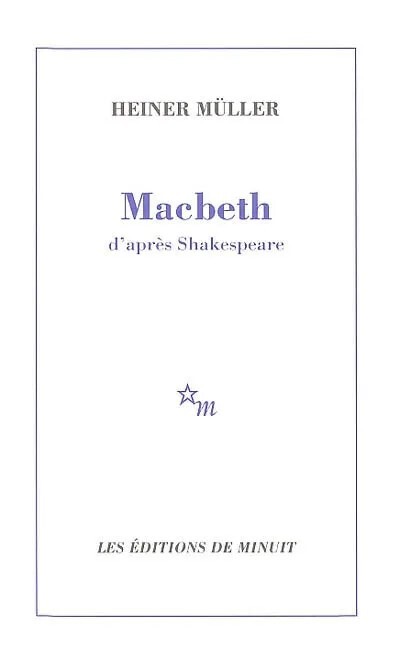 Macbeth d'après Shakespeare