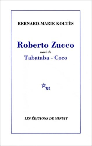 Roberto Zucco suivi de Tabataba - Coco NED