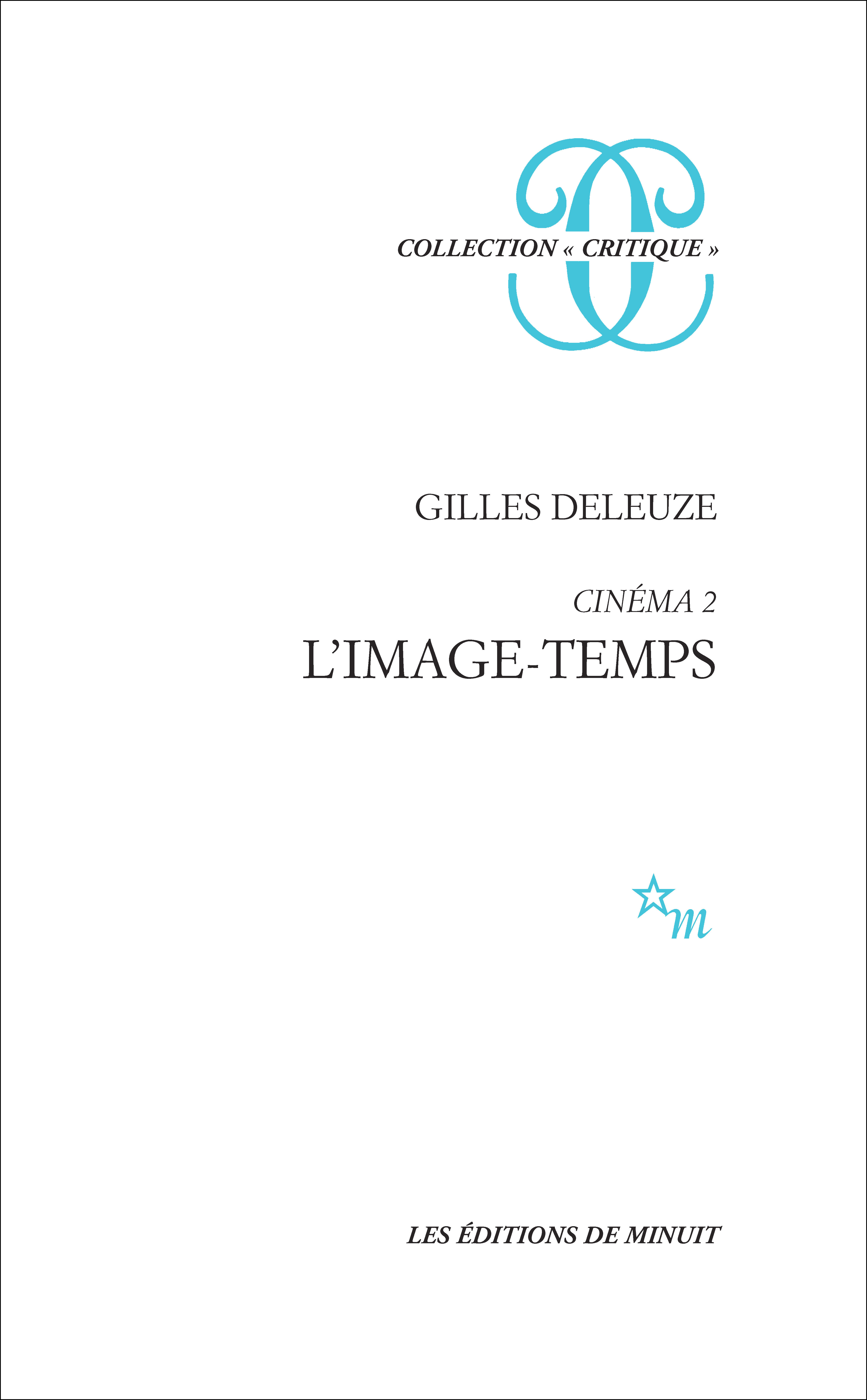 Cinéma 2 L'image-temps