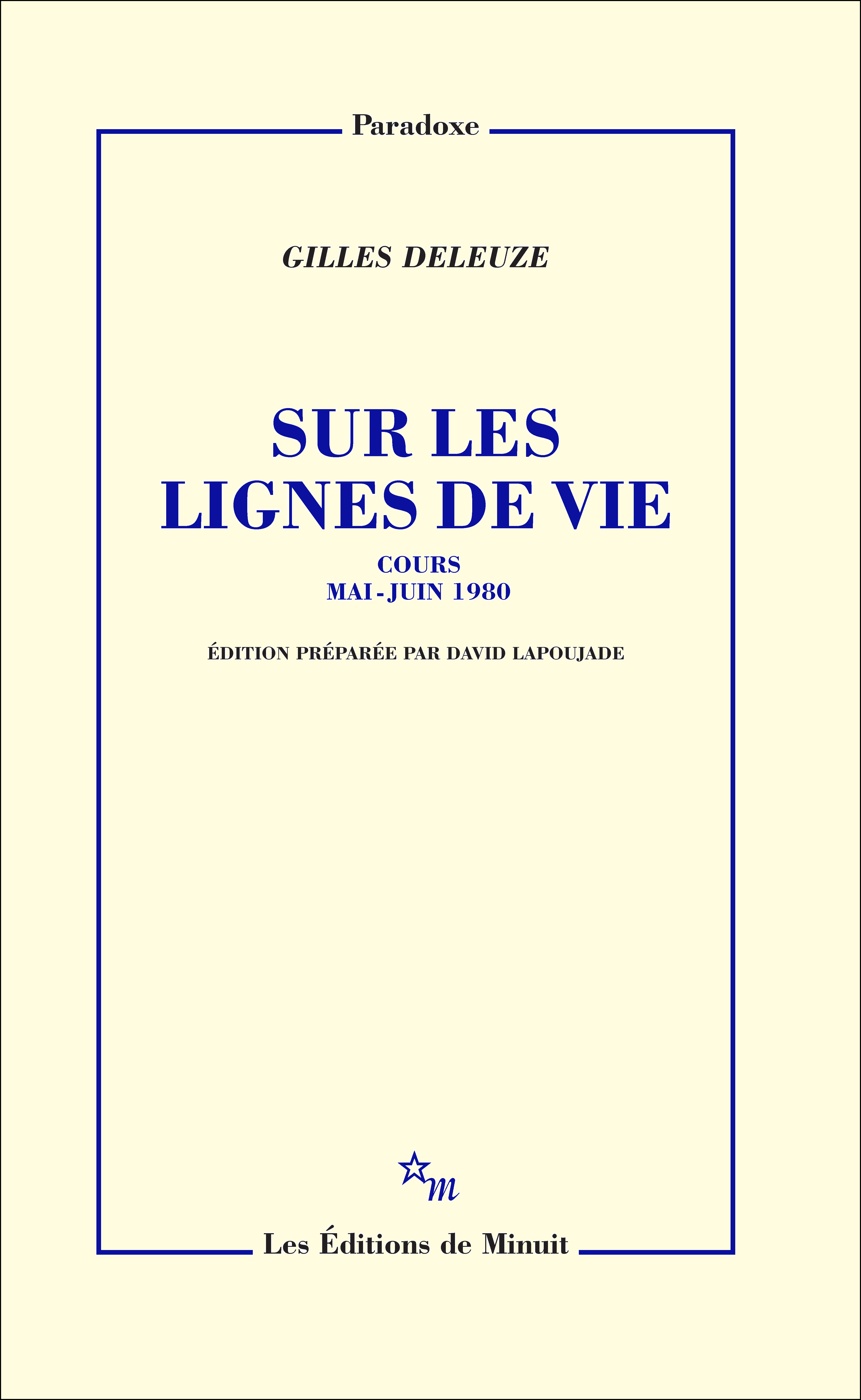 Sur les lignes de vie