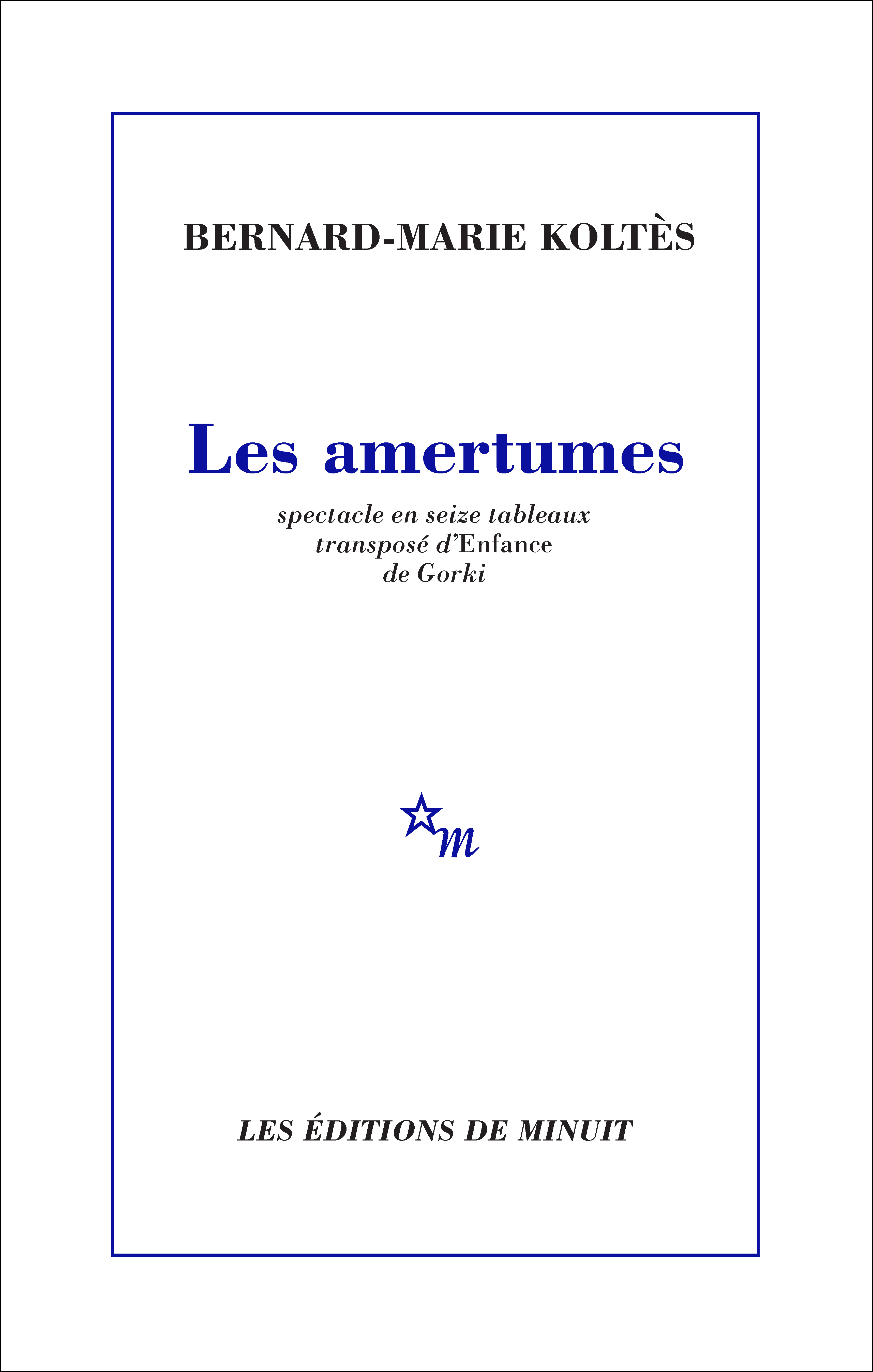 Les Amertumes