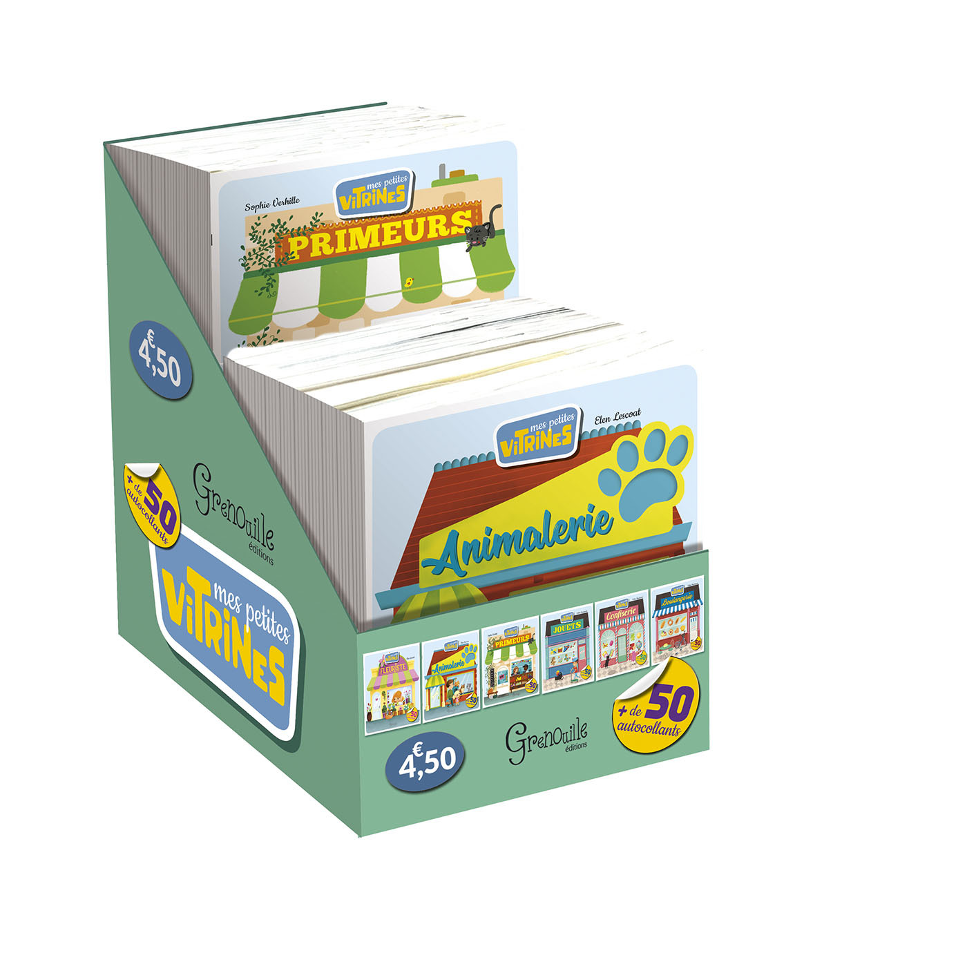 Boîte 36 ex  Mes petites vitrines