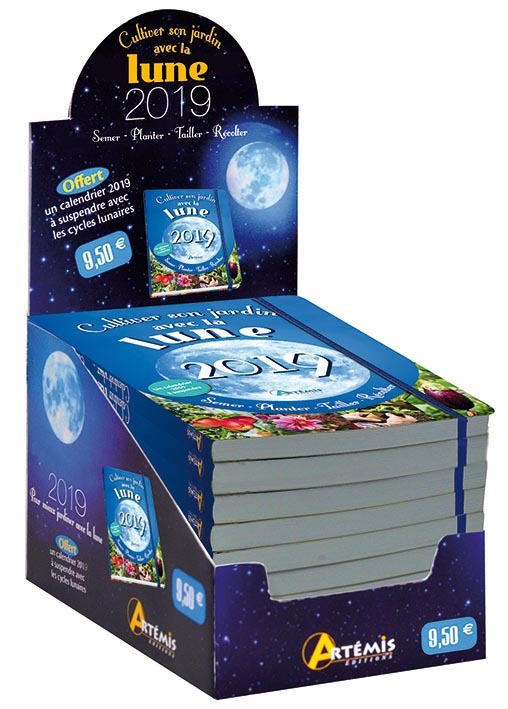 Boîte 10 ex - Cultiver son jardin avec la lune 2019