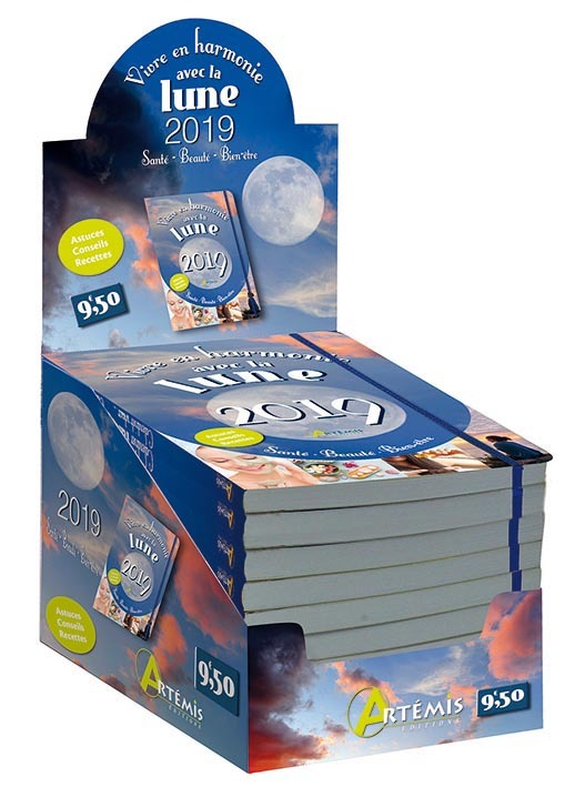 BOITE 10 EX. VIVRE EN HARMONIE AVEC LA LUNE 2019