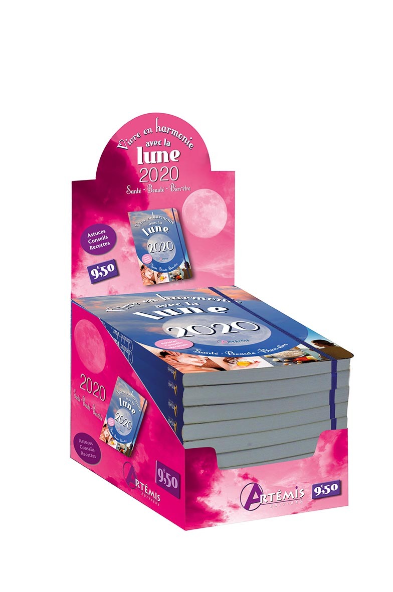 BOITE 10 EX. VIVRE EN HARMONIE AVEC LA LUNE 2020