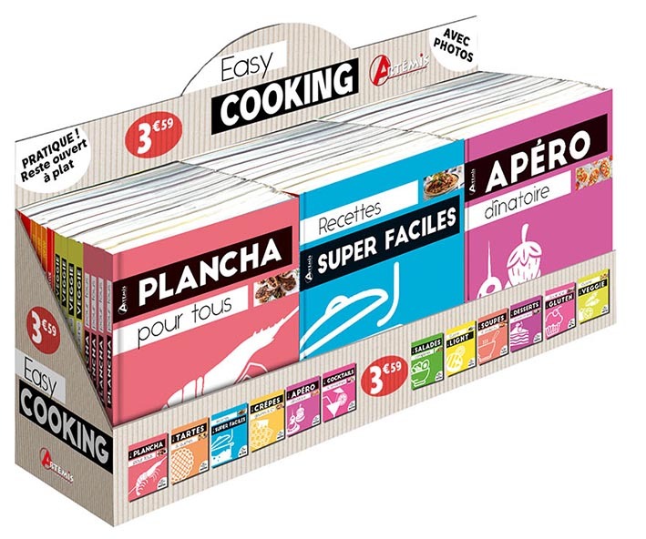 EASY COOKING BOITE DE 72 12 TITRES X 6 EX